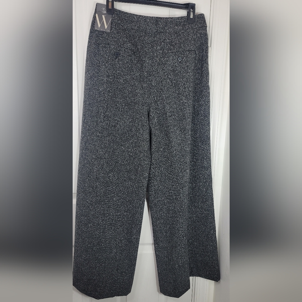 Worthington Gray Wide Leg Pants Tailored - Picture 3 of 3
